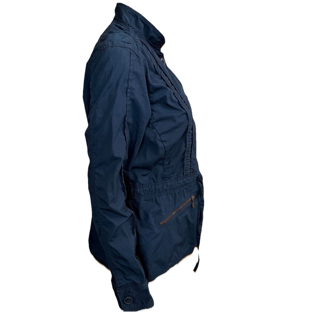 L.L. Bean BeanFlex Utility Outdoor Jacket- Women's XS Navy Drawcord Waist/Cotton - Picture 5 of 16